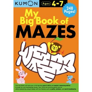 Kumon My Big Book of Mazes - (Paperback) - 1 of 1