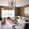 18-Light Soft Black Finish Modern Indoor Sputnik Chandelier - 2 of 4