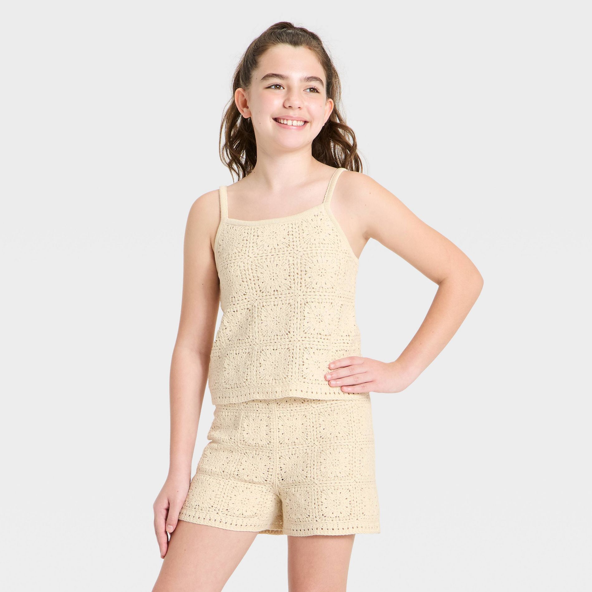 Girls' Sweater Tank Top Neck - art class™