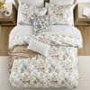 Charlotte 5 Piece Cotton Sateen Print Duvet Set - 4 of 4