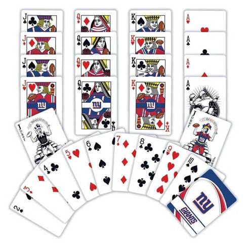 NFL New York Giants Playing Cards