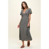 WEST K Women's Ingrid Flutter Sleeve Gauze Midi Dress - 3 of 4