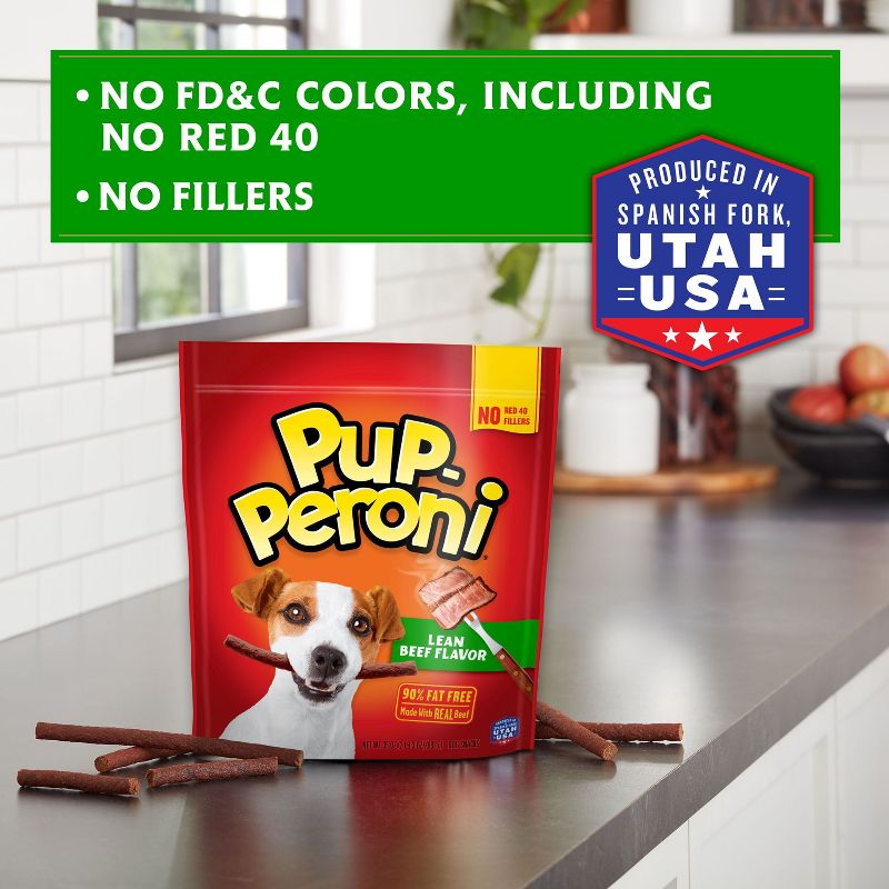 Pup-Peroni Treats Peroni Lean Beef Flavor Chewy Dog Treats, 5 of 9