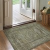 Abynow Medallion Persian Diamond Texture Indoor Area Rug - 4 of 4