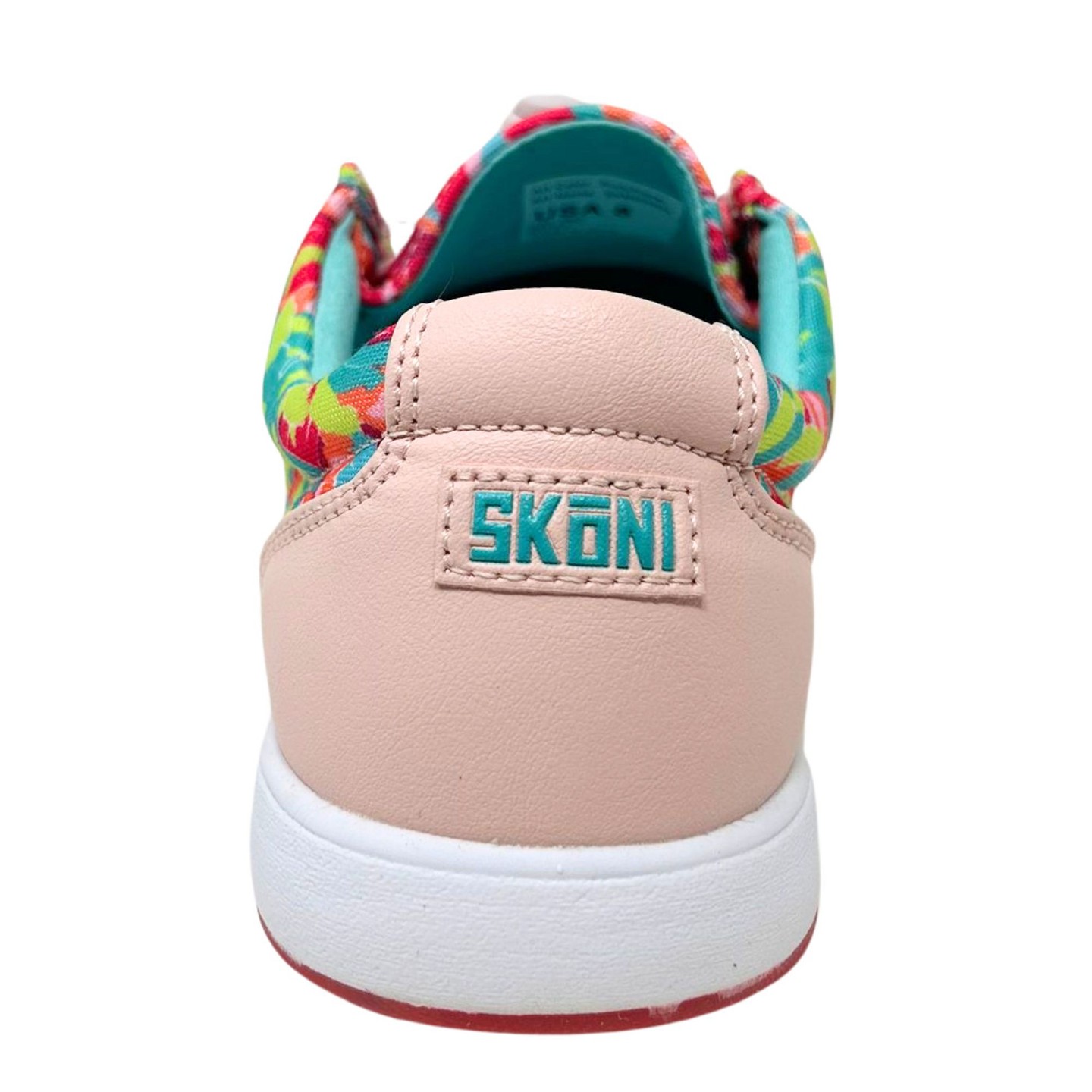 Женские кроссовки SKONI G2 Spikeless Slip On Waterproof Golf Shoe (Pink Floral), цвет: Розовый — фото 4