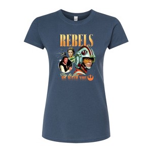 Women's - Star Wars - Rebels Bootleg Fitted Graphic T-Shirt - 1 of 2