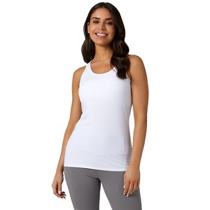 32 Degrees Women's Soft Rib Racerback Bra Tank Top - 1 of 4