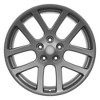 OE Wheels DG51 22 Inch Rim Fits Ram SRT Style 5x139.7 22x10 Gloss Gunmetal - Hollander 2223 (1) - 3 of 4
