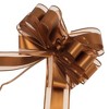Unique Bargains Matte Bows for Gift Wrapping Christmas Decorative 47.24"x1.97" 3Pcs - 3 of 4