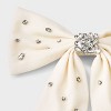 Gemstone Hair Bow Barrette - A New Day™ - 3 of 3