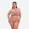 Rebdolls Women's Danica Knotted Bandeau Swim Top - 2 of 3