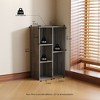 HOMLUX 5 Cube Storage Bookshelf Kids Toy Organizer Horizontal Vertical - 3 of 4