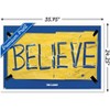 Trends International Ted Lasso - Torn Believe Framed Wall Poster Prints - 3 of 4