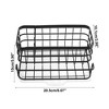 Unique Bargains Kitchen Storage Stainless Steel Sink Caddy 8.07"x5.9"x3.98" - 4 of 4