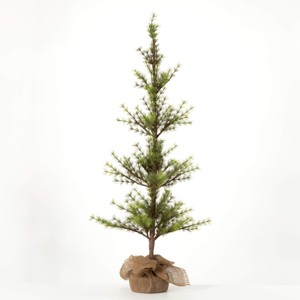 4' Sullivans Chartreuse Pine Tree, Green - 1 of 3