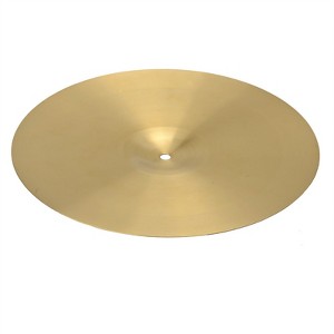 SEVOBAL Drum and Percussion Accessories, Professional 16" Copper Alloy Crash Cymbal with Bright Golden Finish for Live, Gold, 16.14"*16.14"*0.39" - 1 of 4
