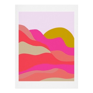 SunshineCanteen Adelaida Mountain Sunset Art Print - Society6 - 1 of 1