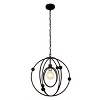 Chloe Lighting Ironclad Farmhouse 1 Light Oil Rubbed Bronze Ceiling Pendant 18" Wide - 3 of 3