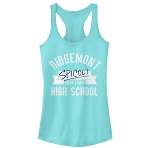 Juniors Womens Fast Times at Ridgemont High Spicoli Surf Team Racerback Tank Top - 1 of 3