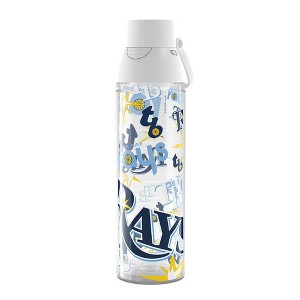MLB Tampa Bay Rays 24oz All Over Venture Water Bottle - 1 of 4