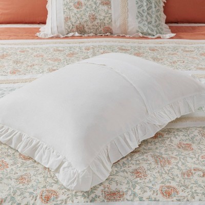 California King Blue Cotton Reversible Comforter Set