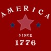 Women's Lost Gods Fourth of July American Since 1776 T-Shirt - 2 of 4