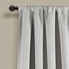 Set of 2 Insulated Rod Pocket Blackout Window Curtain Panels - Lush Décor - image 2 of 4