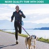 PetAmi Heavy Duty Hands-Free Waist Leash for Dog Walking Jogging Hiking, Bungee Belt with Padded Dual Handle for All Size Pet up to 150 lbs - 4 of 4