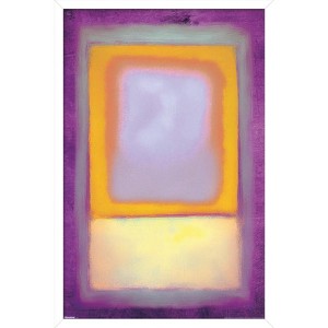 Trends International Reinders: Abstract - Style in Purple Framed Wall Poster Prints - 1 of 4