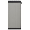 vidaXL Garden Storage Cabinet - Compact Patio Organizer, PVC and PP Material, with 1 Shelf and Security Lock, Gray and Black, 13.8"x15.7"x33.5" - 4 of 4