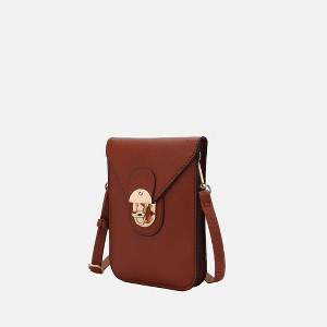 MKF Collection Havana Smartphone Crossbody Bag Vegan Leather Phone Holder Accessory by Mia K - 1 of 4