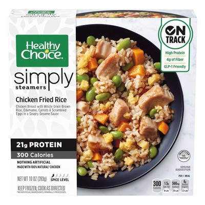 Healthy Choice Simply Steamers Frozen Chicken Fried Rice - 10oz