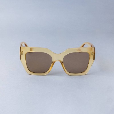 Women's Thick Square Sunglasses - A New Day™ Yellow