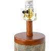 Sunnydaze 31" H Cylinder Slate Indoor Table Lamp - 4 of 4