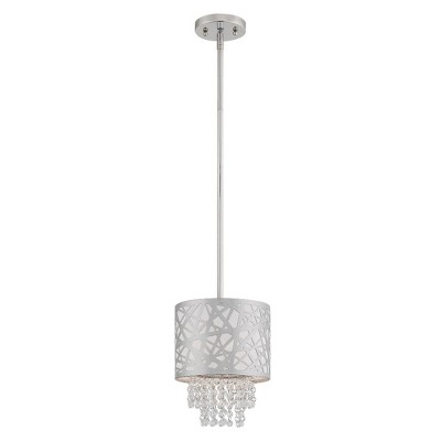 Livex Lighting Allendale 1 - Light Pendant in  Polished Chrome