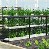 3-Tier Wire Shelving Unit, Metal Shelf Adjustable Storage Rack With Wheels, 3000lbs Storage Shelves Heavy Duty Shelving - 3 of 4