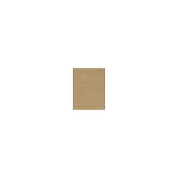 JAM PAPER Matte 60lb Cardstock - 8.5 x 11 Coverstock - 162 gsm - Brown  Kraft PaperBag - 50 Sheets/Pack