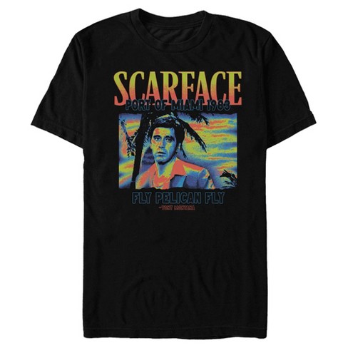 Men's Scarface Fly Pelican Fly Quote T-shirt : Target