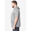 Liberty Blues by KingSize Men's Big & Tall Short-Sleeve Hoodie - 4 of 4