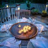 Good Directions 3" Tranquil Harmony Bird Bath Bason - Brass - 4 of 4