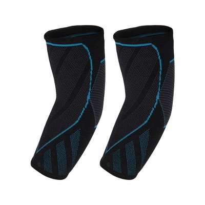 Unique Bargains Elbow Protection Elbow Pads Tightening Breathable Elbow Pads for Sports 1 Pair