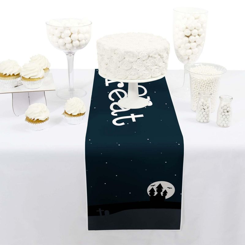 Big Dot of Happiness Trick or Treat - Petite Halloween Party Paper Table Runner - 12 x 60 inches, 2 of 4