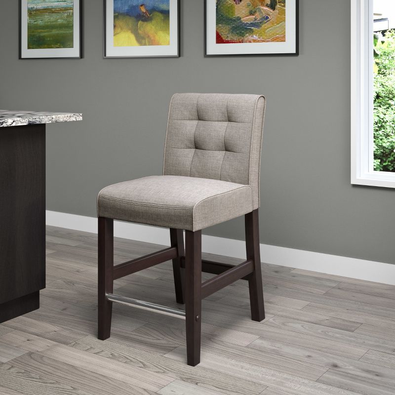 Counter Height Barstool Gray - CorLiving, 3 of 5