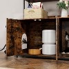 Acekool 52" Cat Litter Cabinet - Hidden Box with Shelves & Scratching Pad - 4 of 4