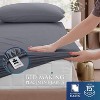 Boersma Bedding Twin Sheets Set - Brushed Microfiber - Soft Bed Sheets for Twin Size Bed Set - Includes 1 Fitted, 1 Flat, & 1 Pillow Case - 4 of 4