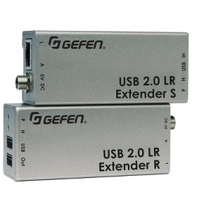 Gefen USB 2.0 Extender over CAT5 LR EXTUSB2.0LR - 1 of 2