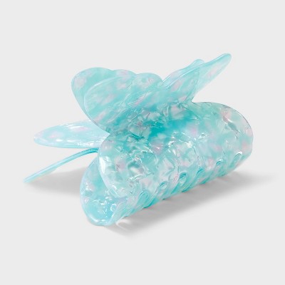 Jumbo Marble Butterfly Claw Hair Clip - Wild Fable&#8482; Mint Green