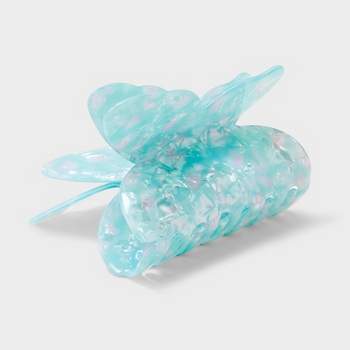 Jumbo Marble Butterfly Claw Hair Clip - Wild Fable™ Mint Green