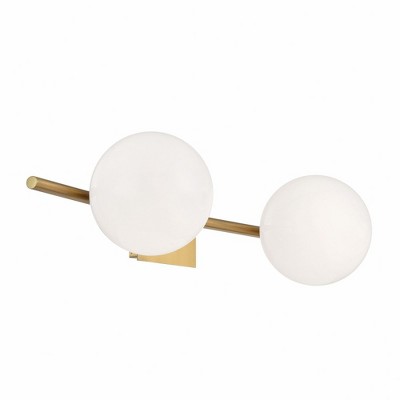 Norwell Lighting Perch 2 - Light Sconce in  Satin Brass