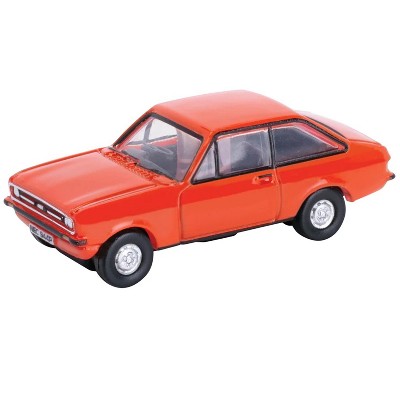 Ford Escort Mk2 RHD (Right Hand Drive) Carnival Red 1/148 (N) Scale Diecast Model car by Oxford Diecast